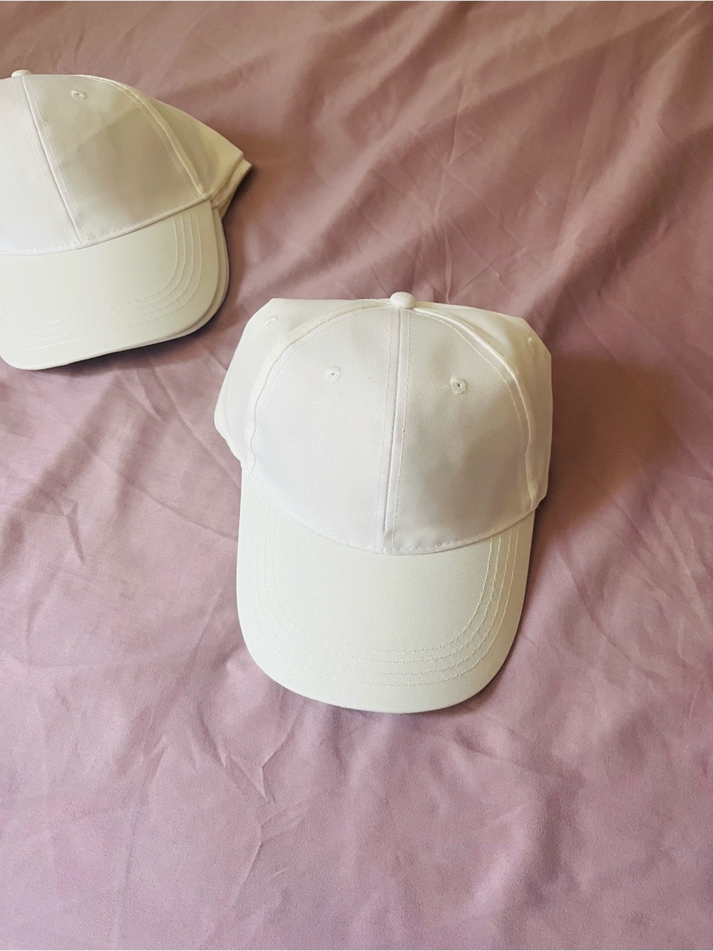 Crafting Customizable Classic White Baseball Cap - Adult Size
